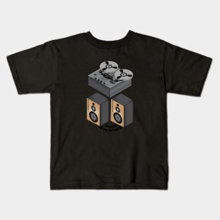 tape recorder Kids T-Shirt